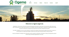 Desktop Screenshot of ogema-agencies.ca