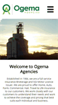 Mobile Screenshot of ogema-agencies.ca